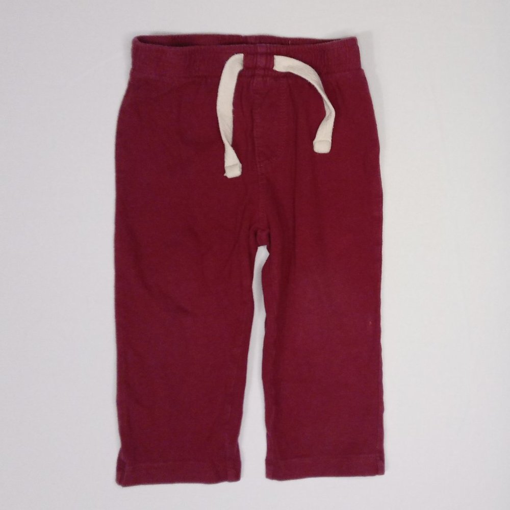 Old navy, burgundy, baby sweatpants Us 12-18 Month